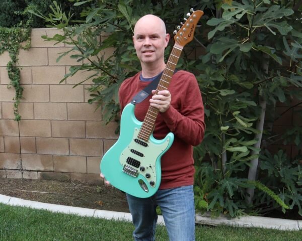 Censtar Electric Guitar,Coil Split H-S-S Pickups 6-string guitarra electrica,Roasted Mahogany Body and Maple Neck,Venus Solid Body Electric Guitars for Adults,for Professional/Full Size-ST-Green - Image 7