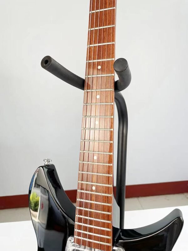 Ricken 325 electric guitar With Fingerboard has varnish.Black Color High Quality Guitar - Image 12