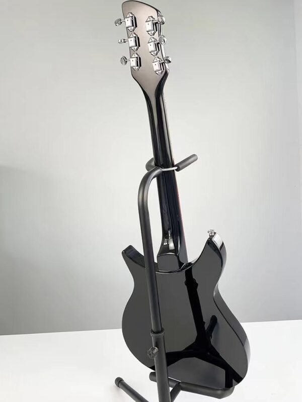 Ricken 325 electric guitar With Fingerboard has varnish.Black Color High Quality Guitar - Image 3