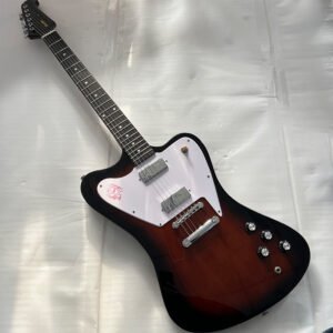 Classic Firebird Alien Professional Electric Guitar, Mahogany Body, Silver Hardware, Free Shipping
